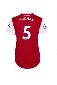 Fotbalové Dres Arsenal Thomas Partey #5 Dámské Domácí Oblečení 2022-23 Krátký Rukáv